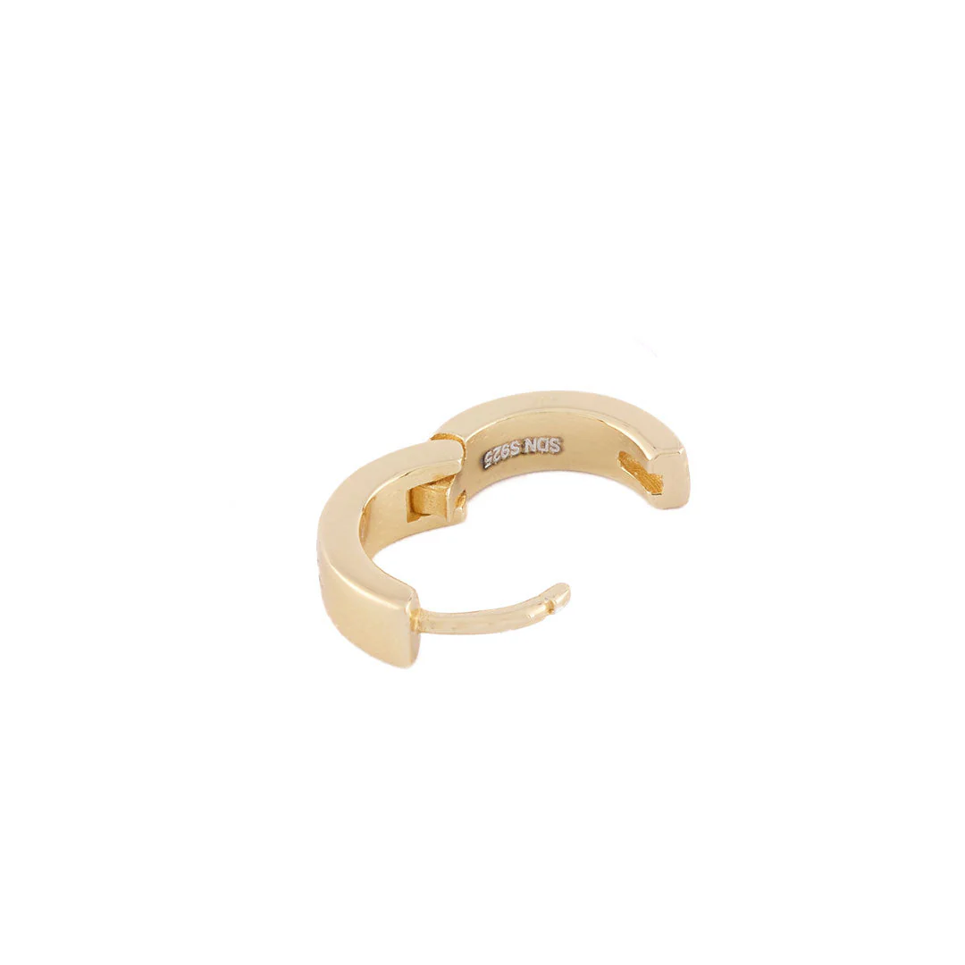 Gold Asteria Hoop Earring - Image 6