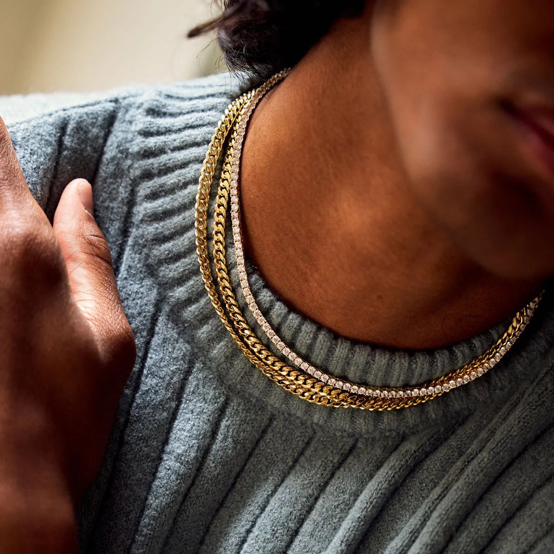 Gold 5mm Curb Chain - Image 8