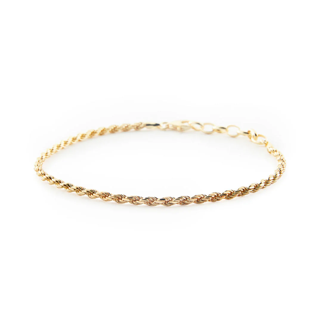 Gold Rope Bracelet - Image 3