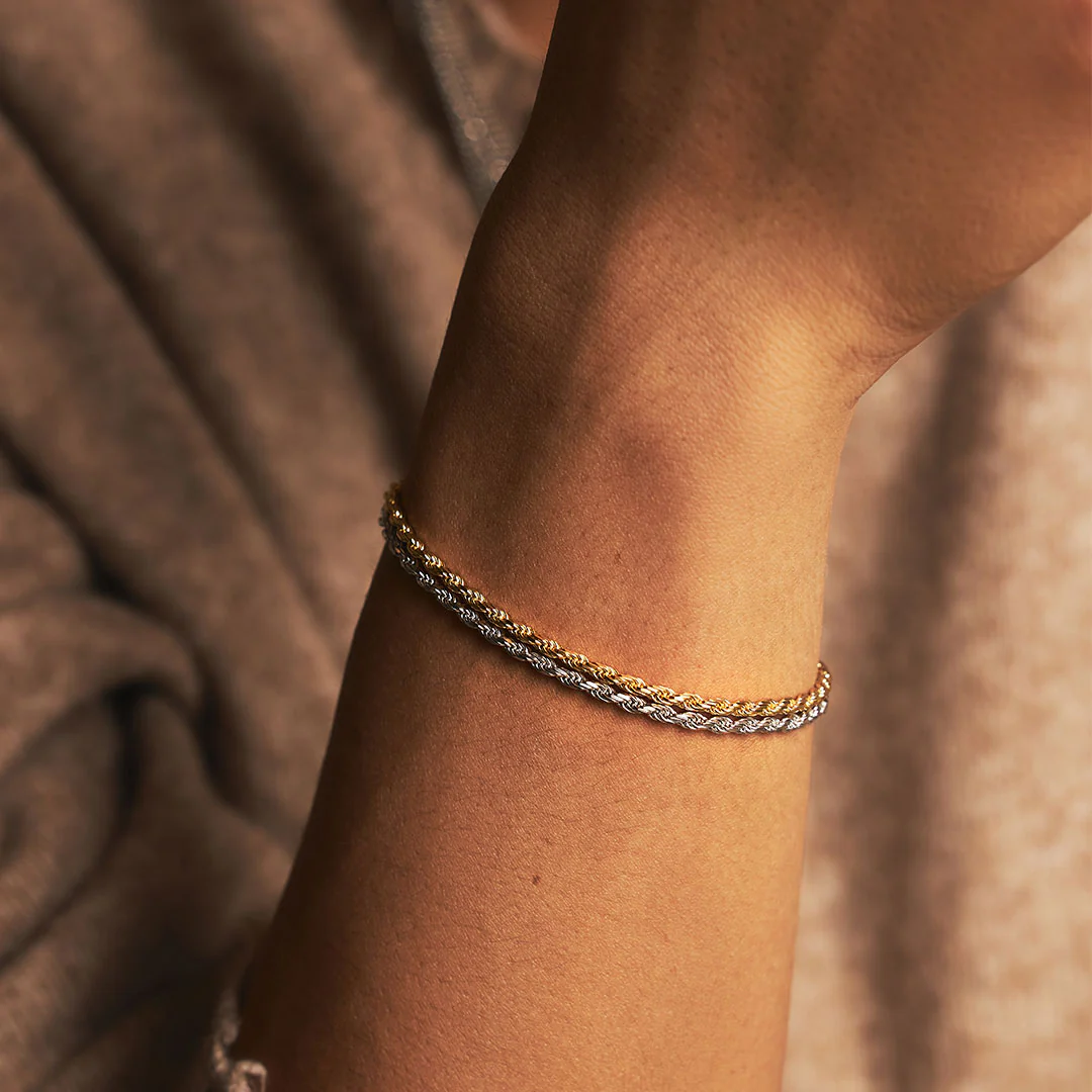 Gold Rope Bracelet - Image 4