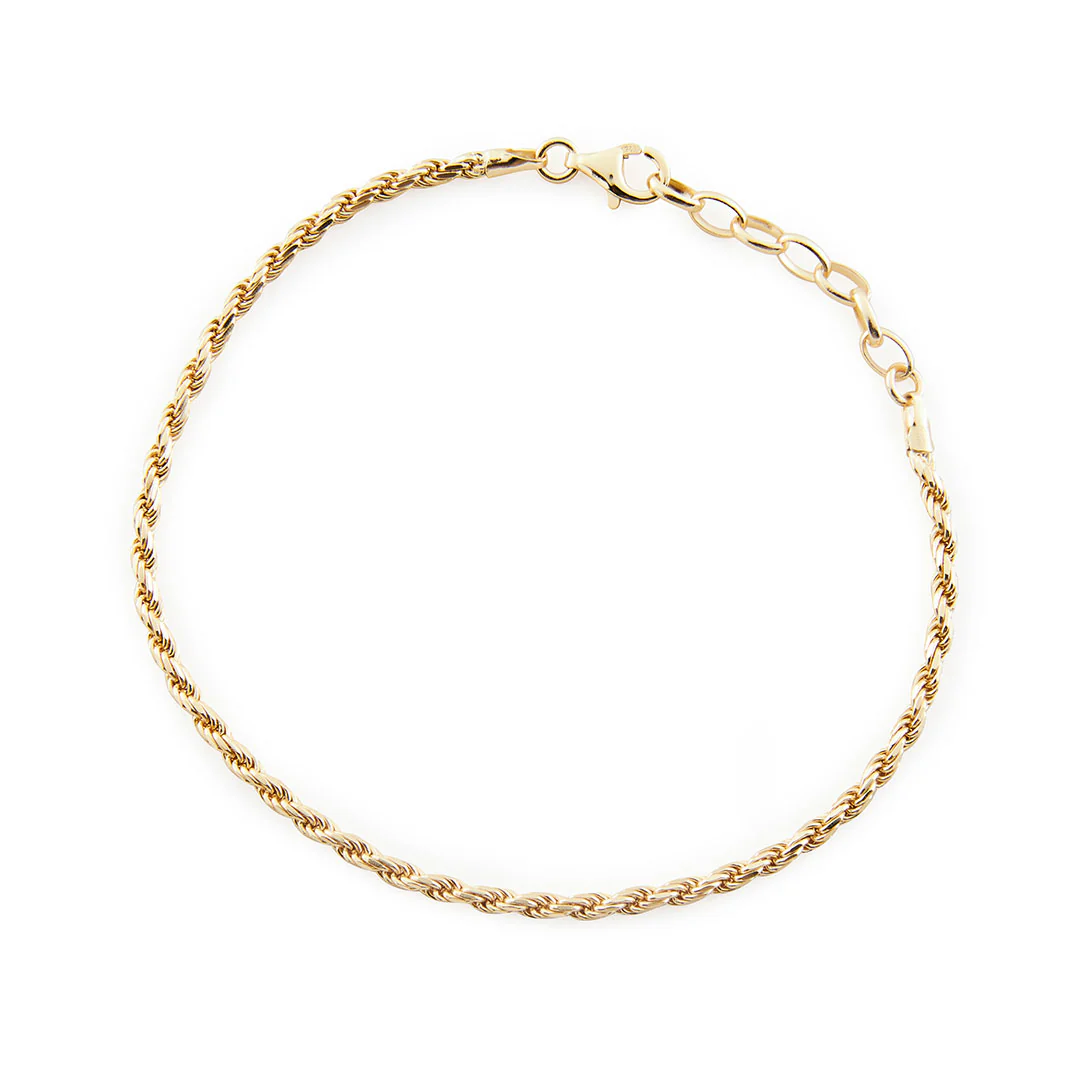 Gold Rope Bracelet - Image 5