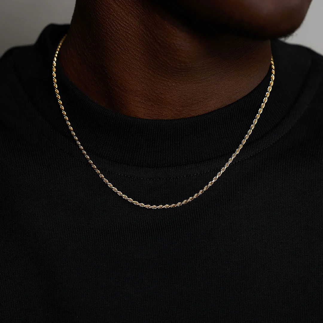 Gold Rope Chain - Image 4