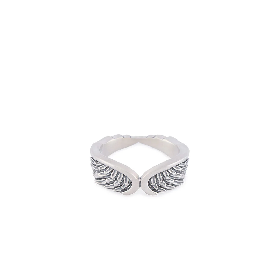 Silver Angel Ring - Image 3