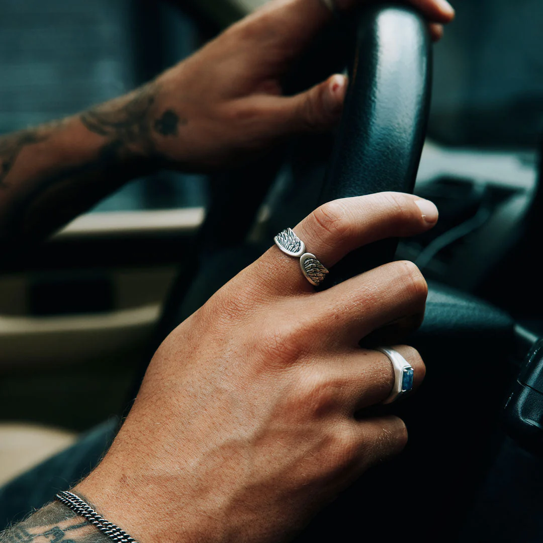 Silver Angel Ring - Image 4