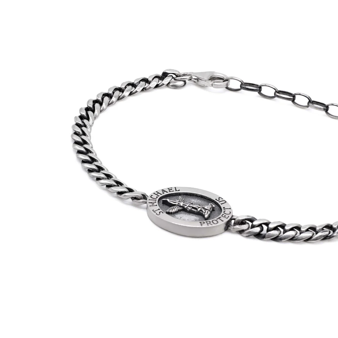 Silver Archangel Bracelet - Image 6