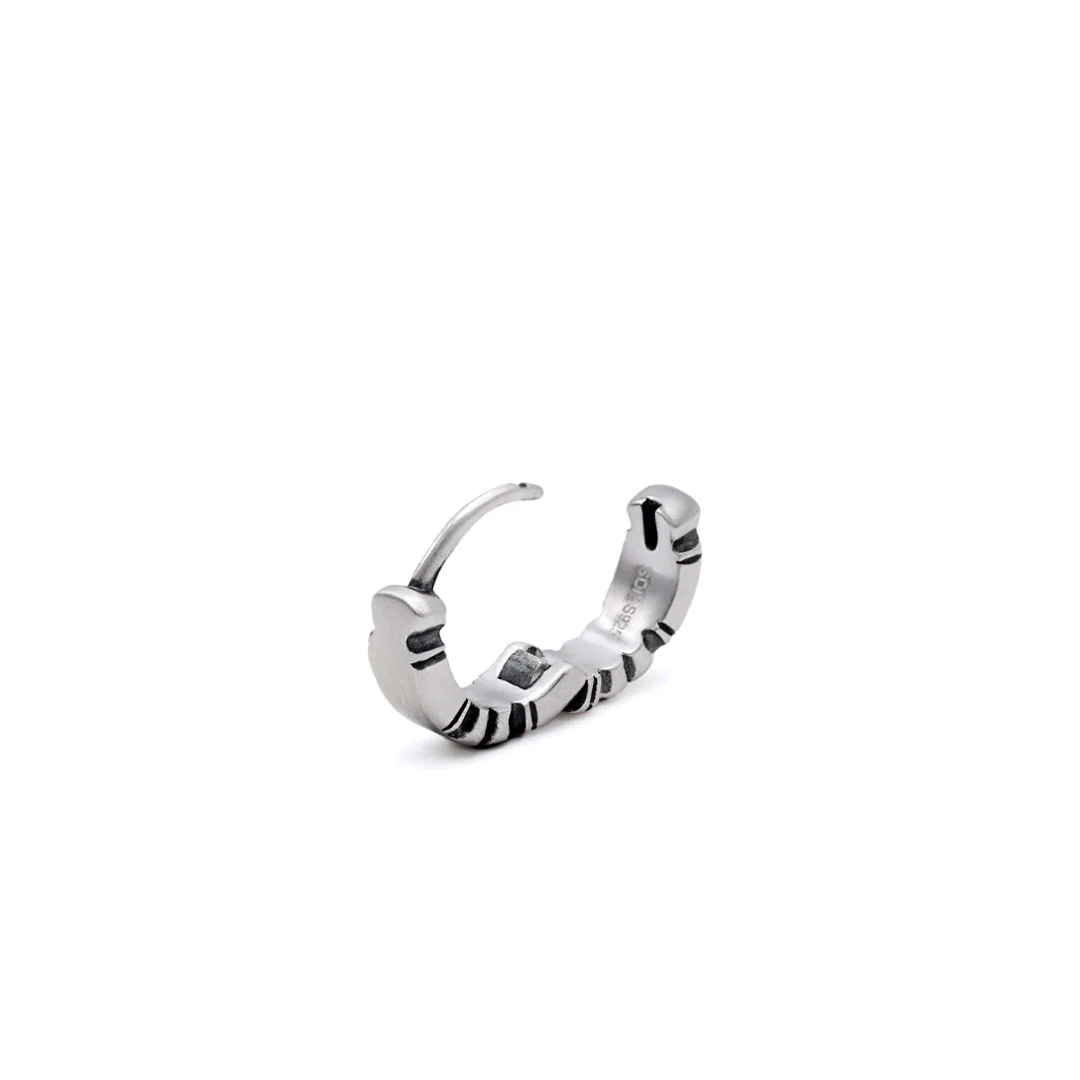 Silver Armour Earring - Image 5