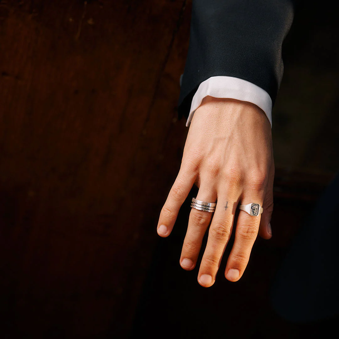 Silver Armour Ring - Image 4