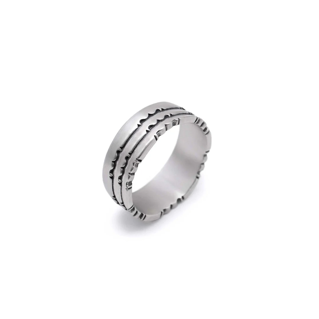 Silver Armour Ring - Image 5