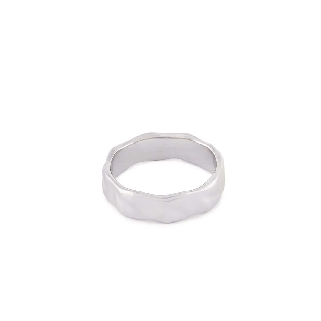 Silver Attrition Ring - Image 3