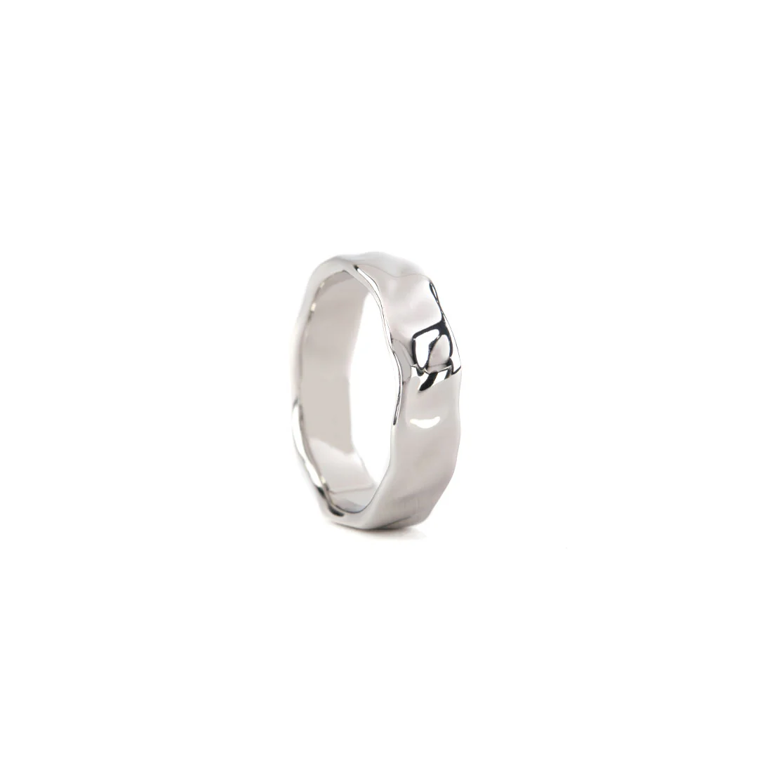 Silver Attrition Ring - Image 6