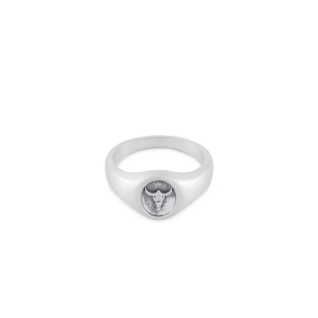 Silver Bull Ring - Image 3
