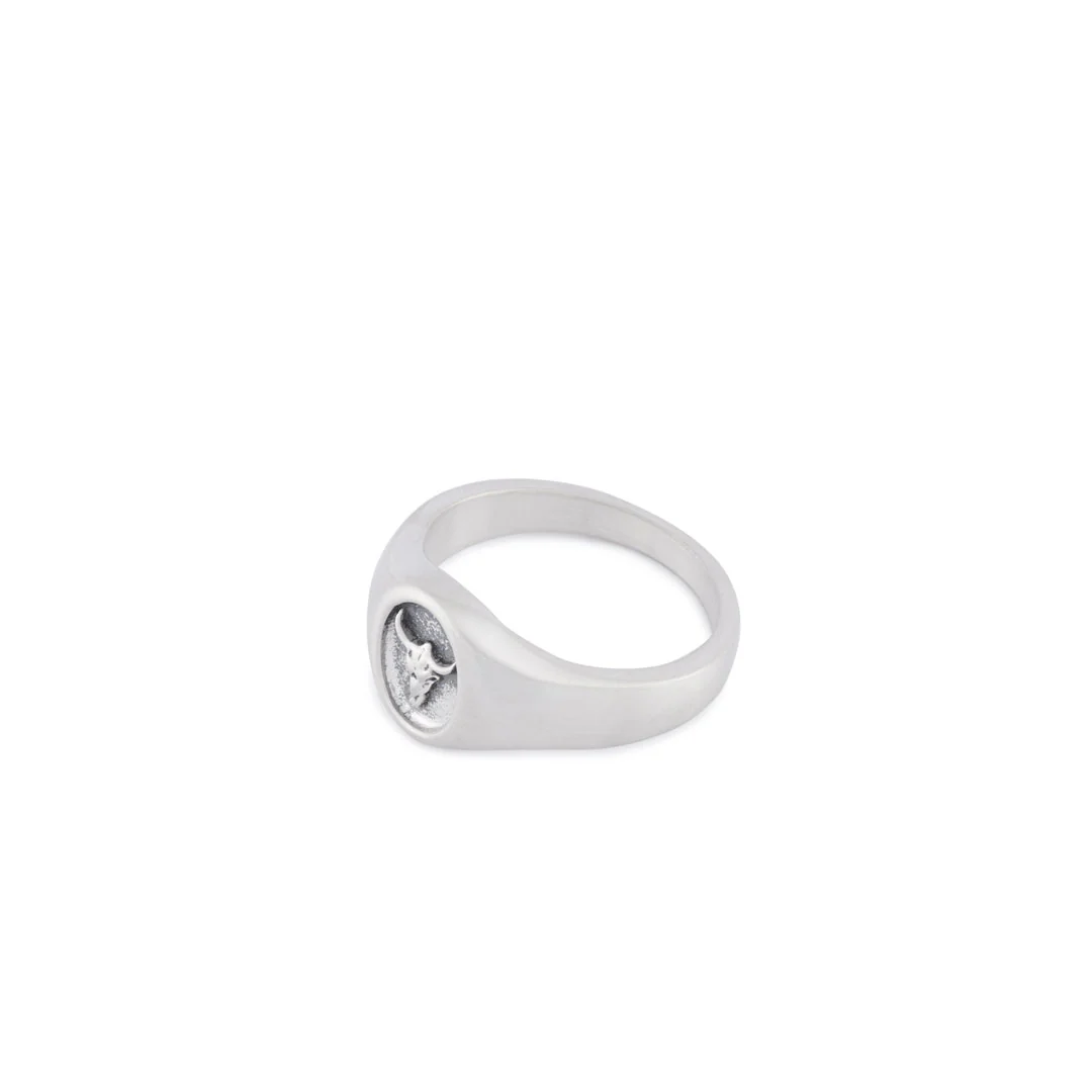 Silver Bull Ring - Image 5