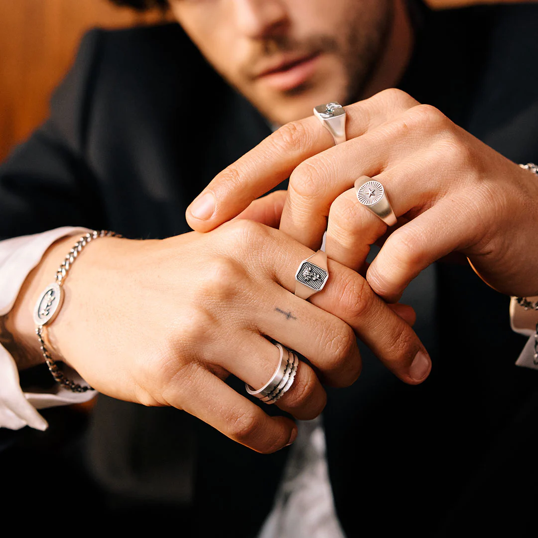 Silver Chrysanth Ring - Image 4