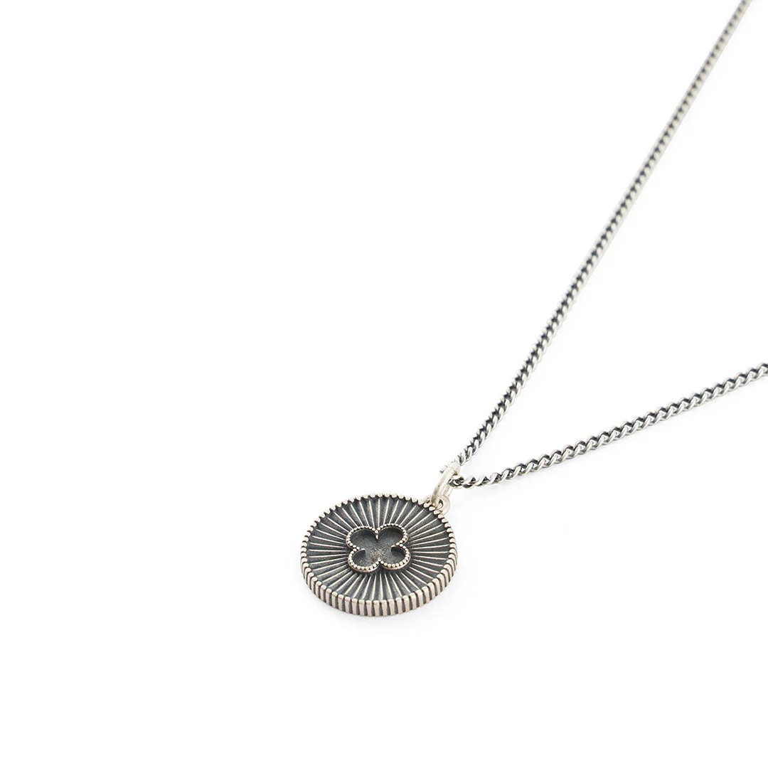 Silver Clover Necklace - Image 2