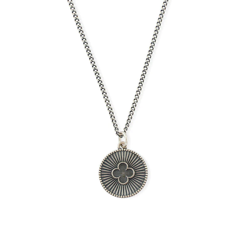 Silver Clover Necklace - Image 3