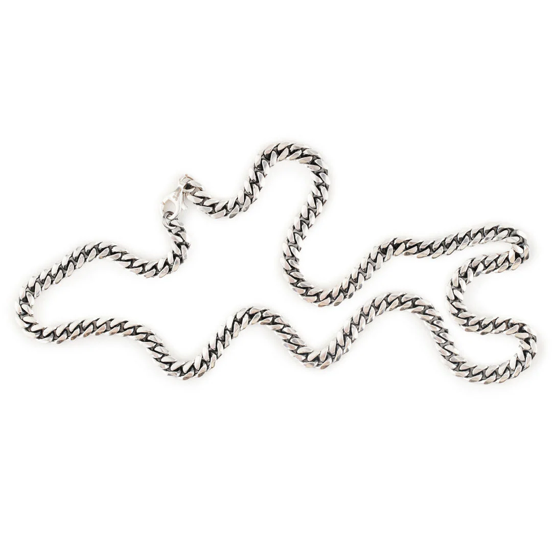 Silver 5mm Curb Chain - Image 7