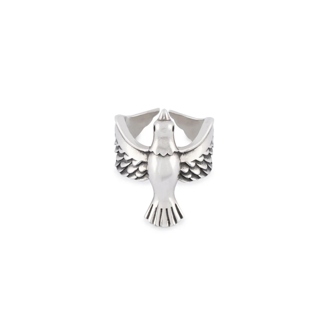 Silver Dove Ring - Image 3