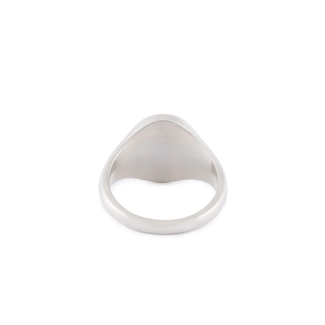 Silver Gothic Cross Ring - Image 6