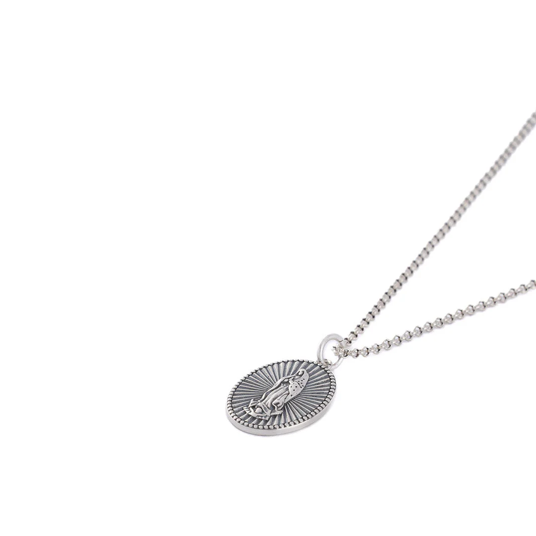 Silver Guadalupe Necklace - Image 5