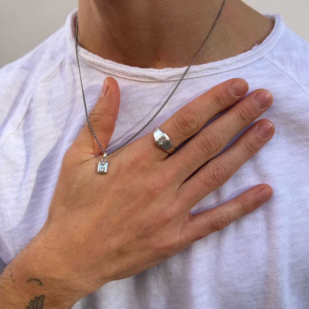 Silver Halcyon Ring - Image 6