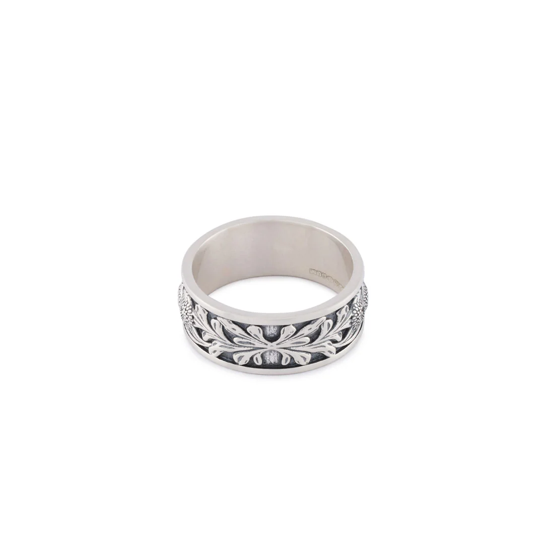 Silver Kabuto Ring - Image 7