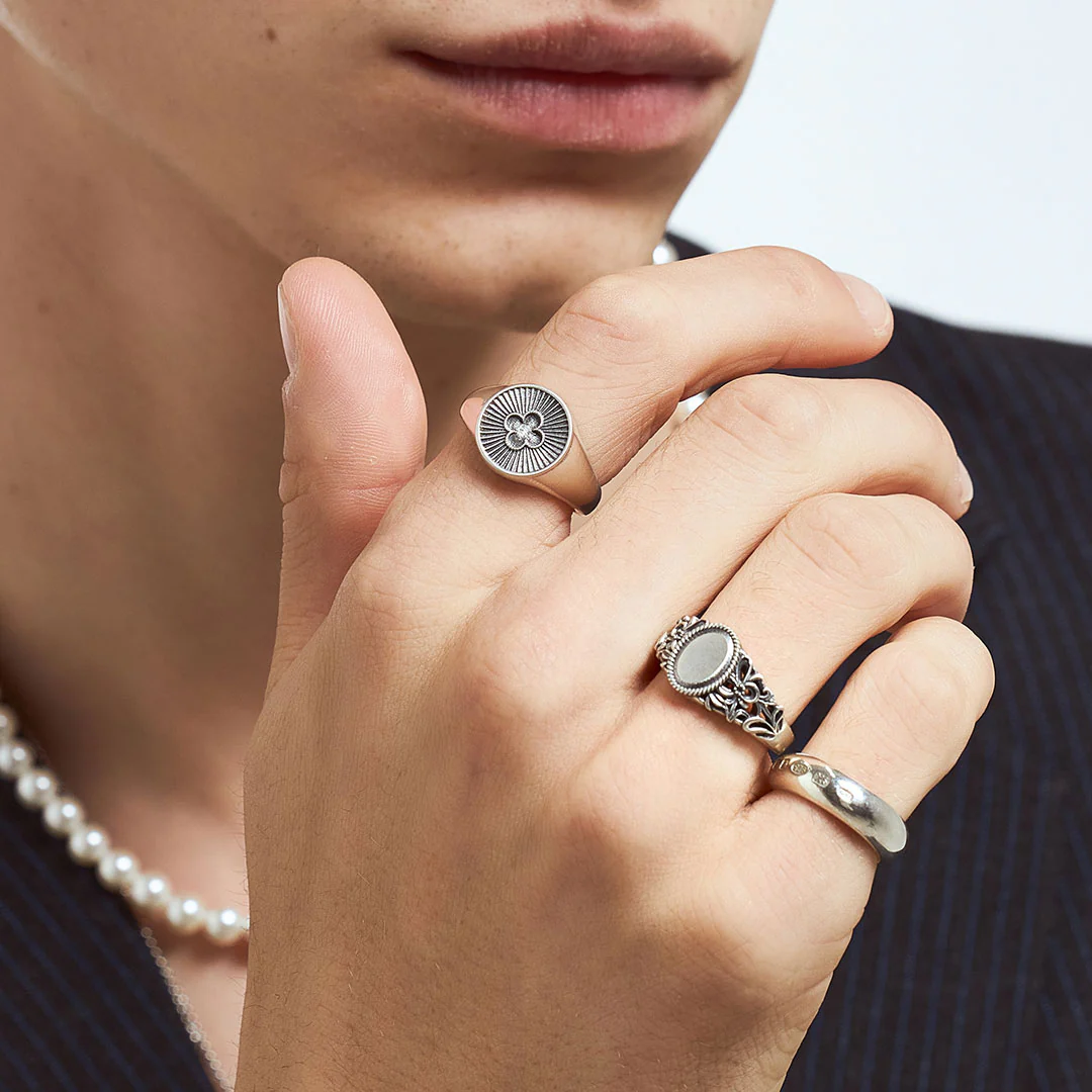 Silver Lace Ring - Image 4