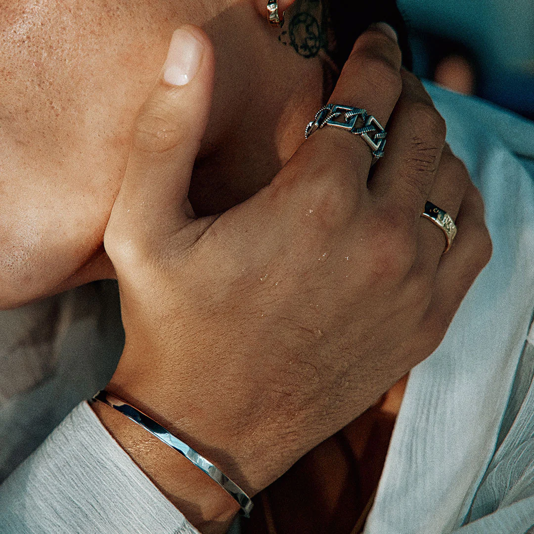Silver Line Cuff - Image 8