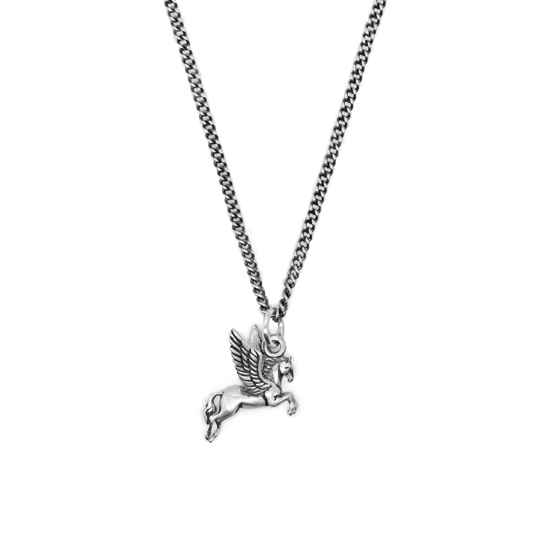 Silver Pegasus Necklace - Image 3
