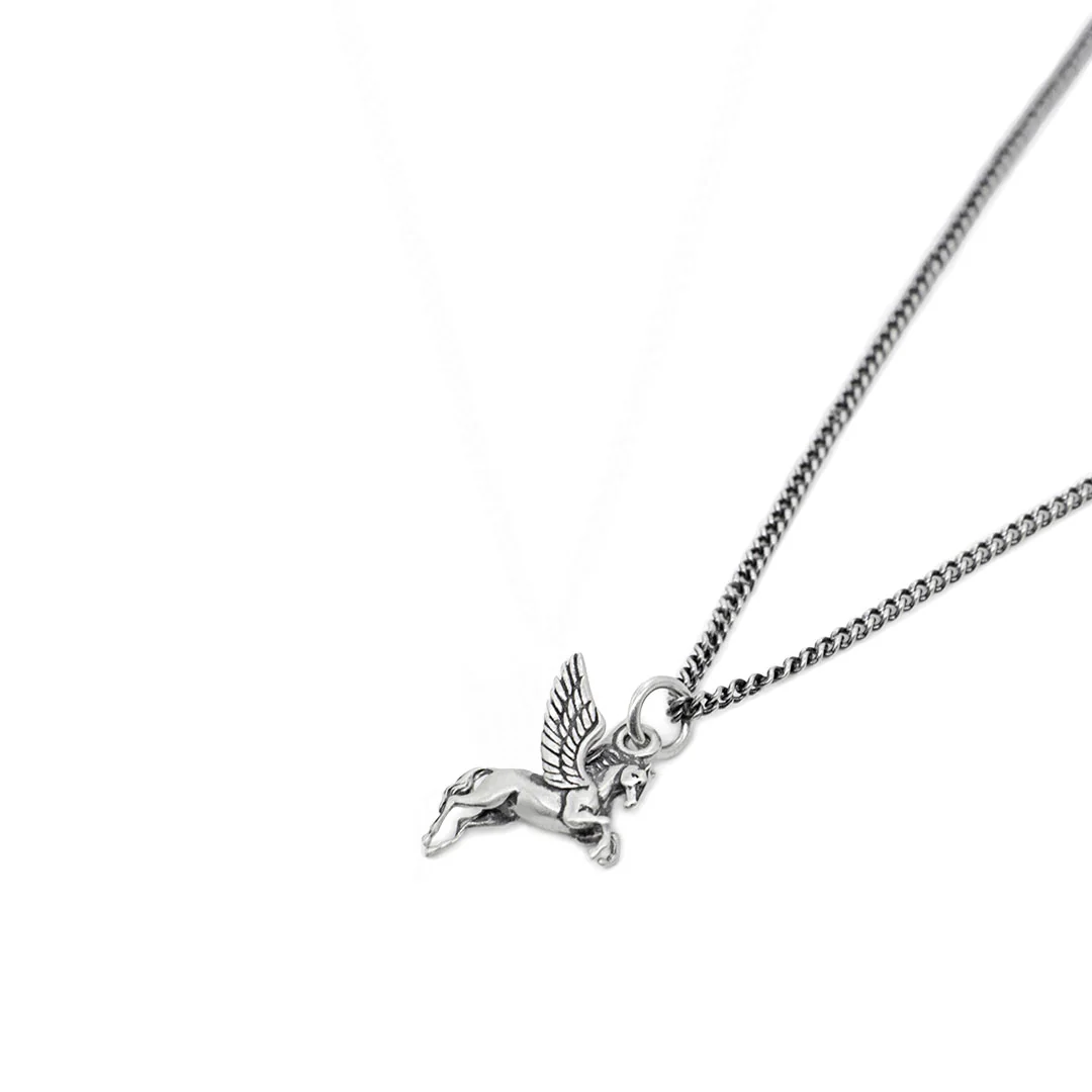 Silver Pegasus Necklace - Image 5