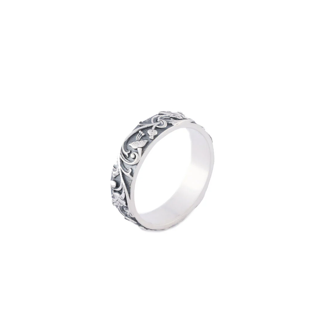 Silver Pergola Ring - Image 5