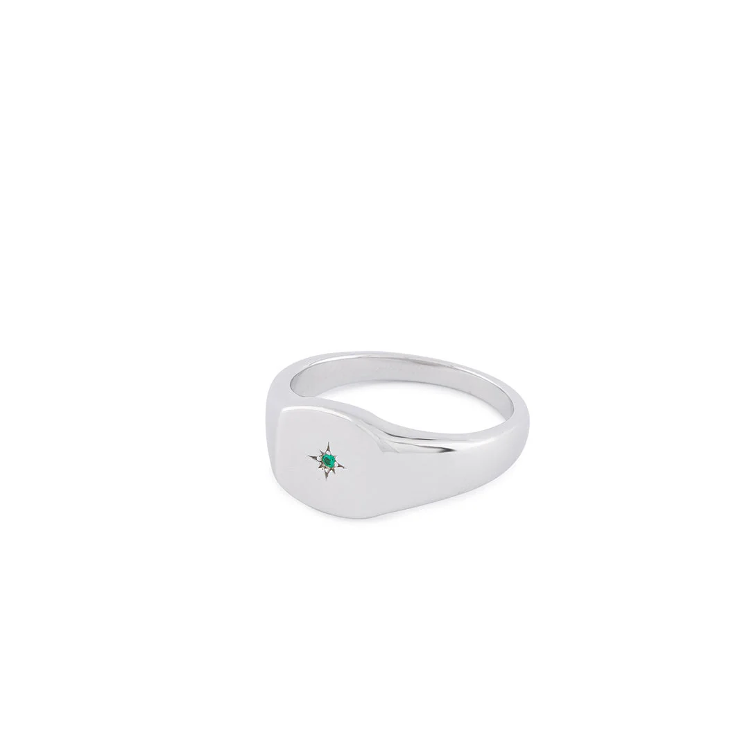 Silver Rival Signet Ring - Image 2