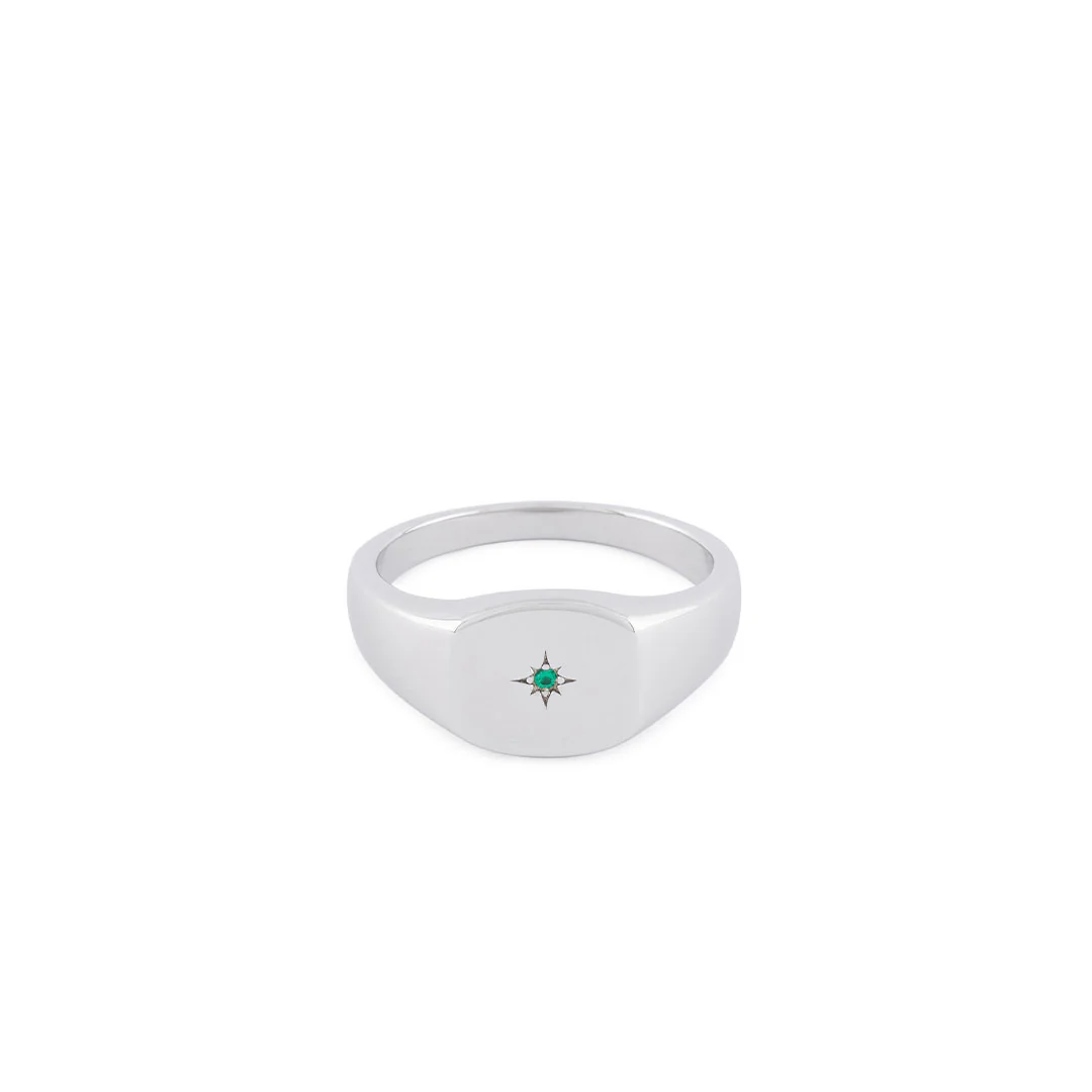 Silver Rival Signet Ring - Image 3