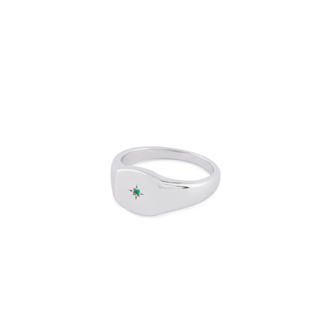 Silver Rival Signet Ring - Image 4