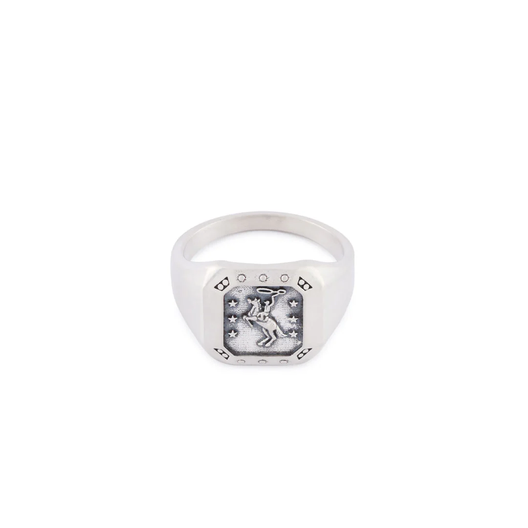 Silver Rodeo Ring - Image 3