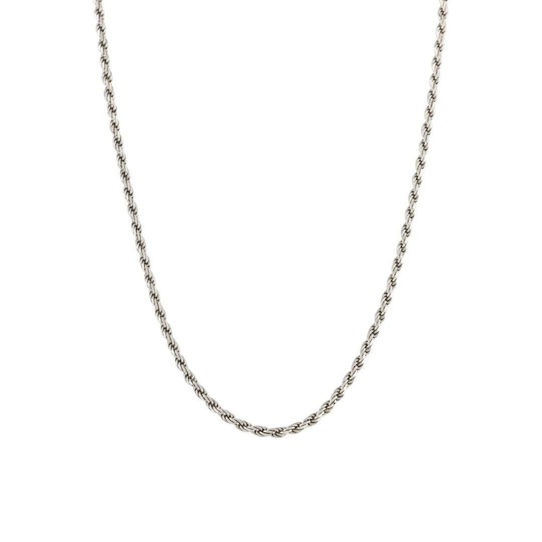 Silver Rope Chain - Image 3