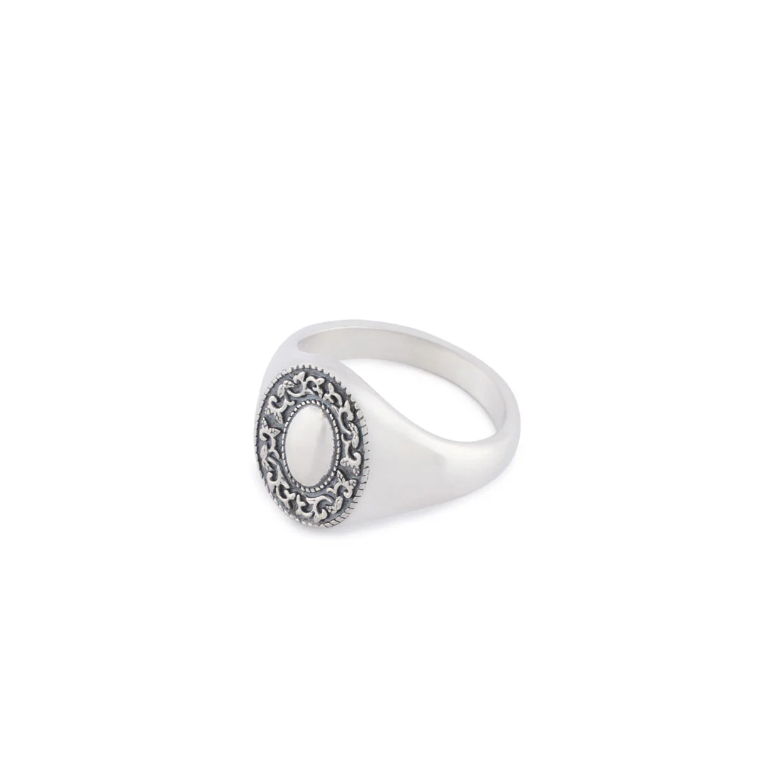 Silver Saloon Ring - Image 5