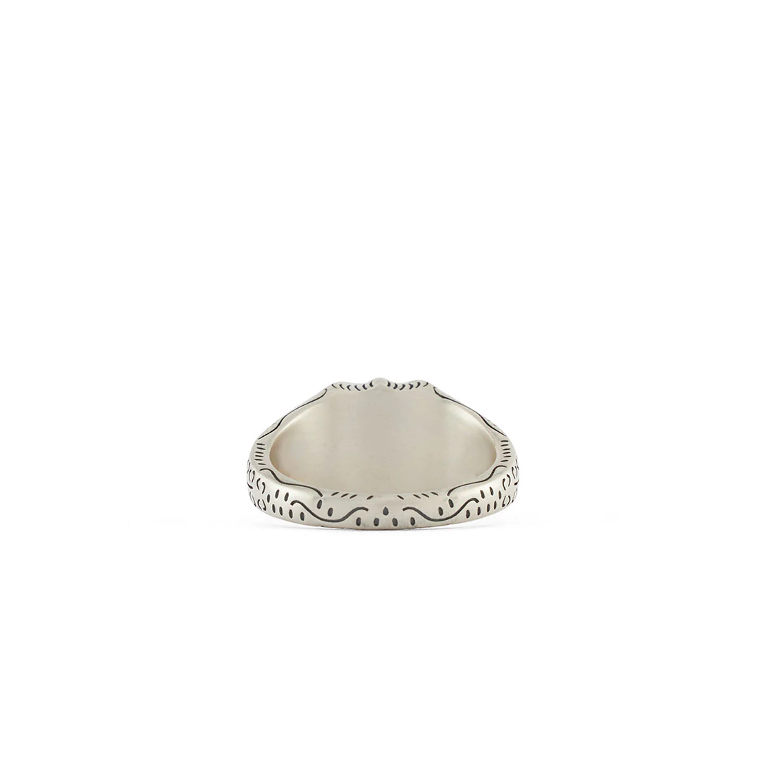 Silver Shield Ring - Image 7