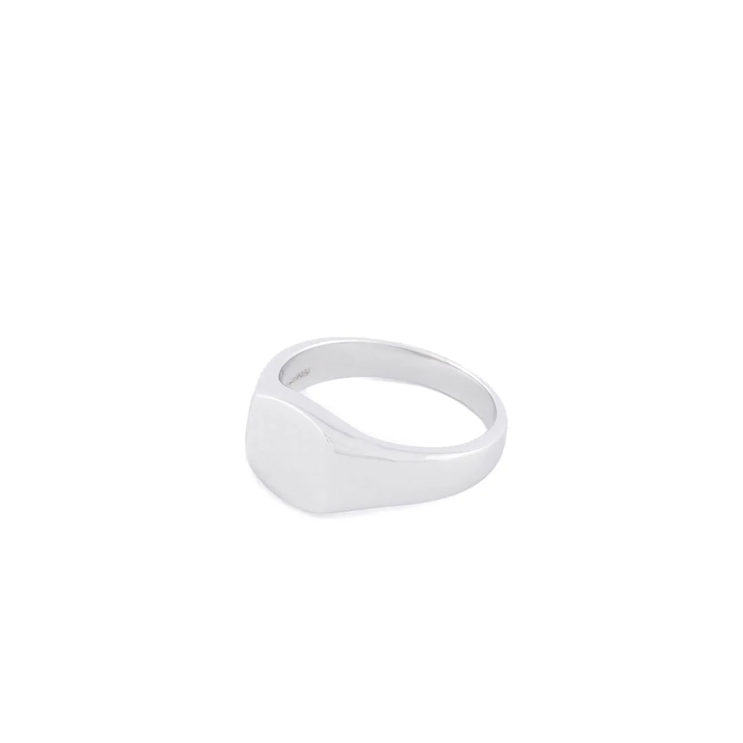 Silver Signet Ring - Image 5