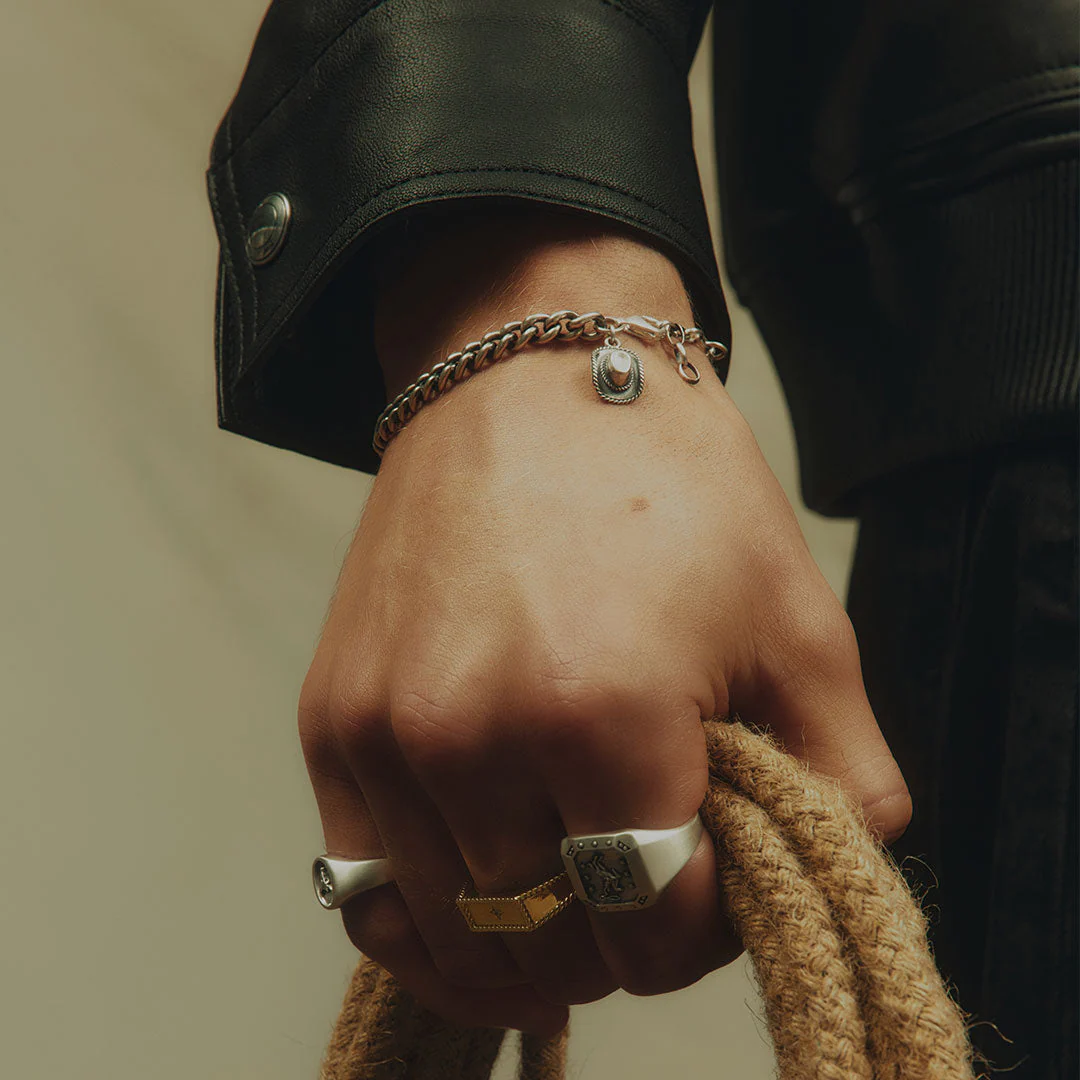 Silver Stetson Bracelet - Image 4