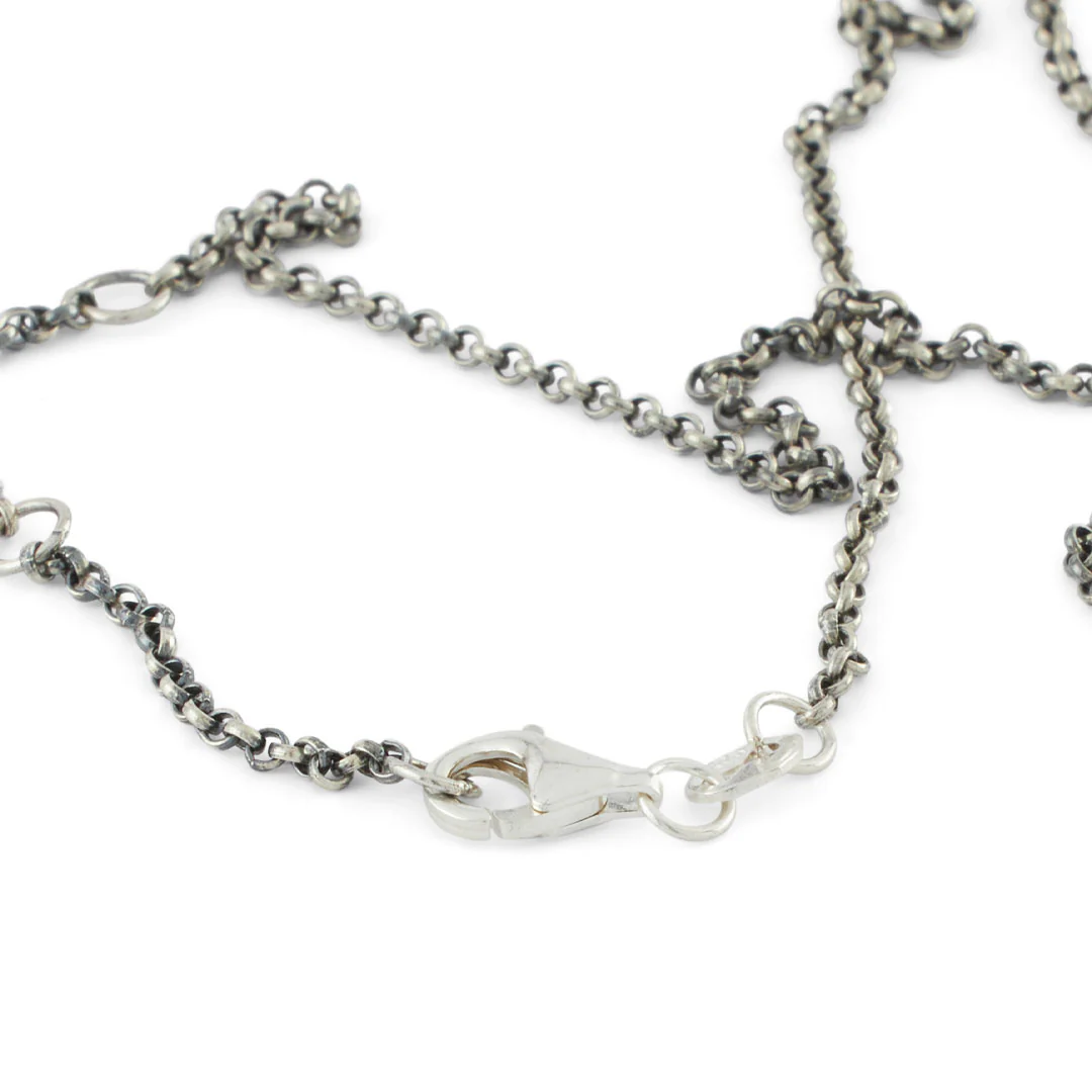 Silver Cowboy Boot Necklace - Image 6