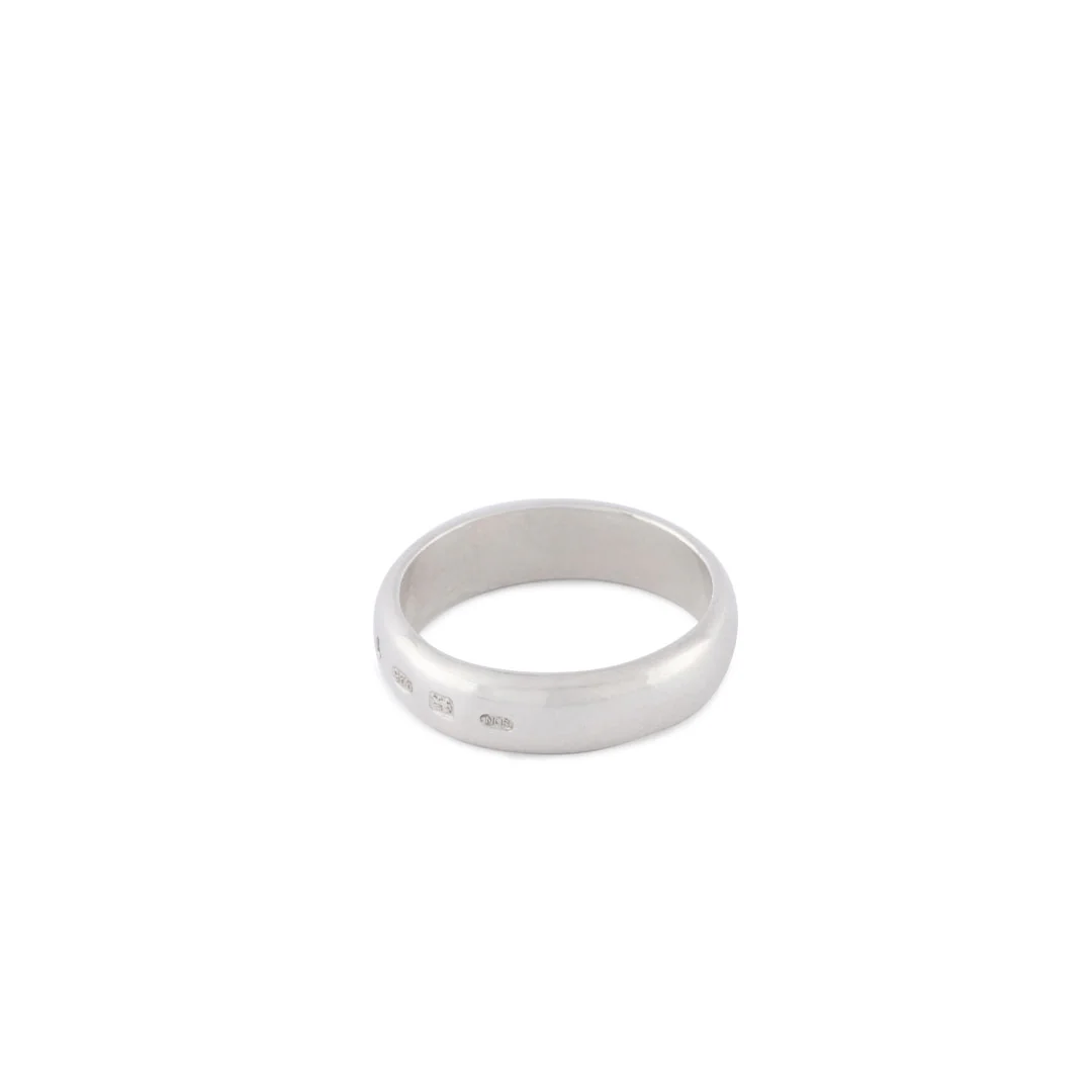 Silver Traditional Hallmark Ring - Image 5