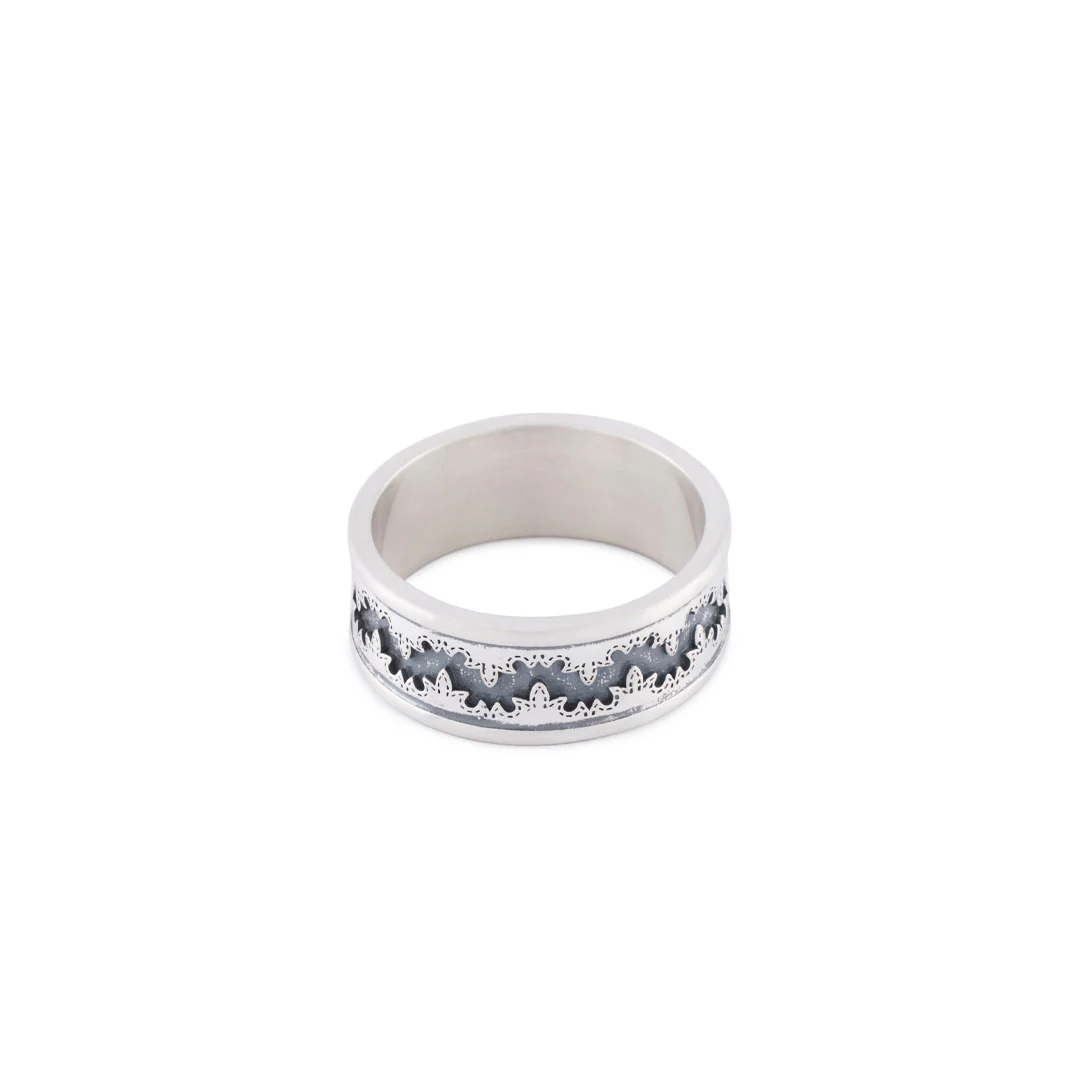 Silver Western Ring - Image 3