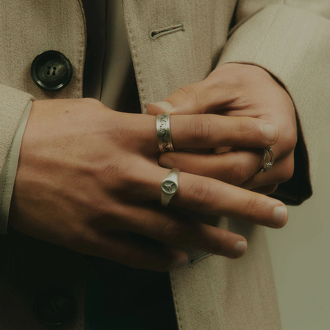 Silver Western Ring - Image 4