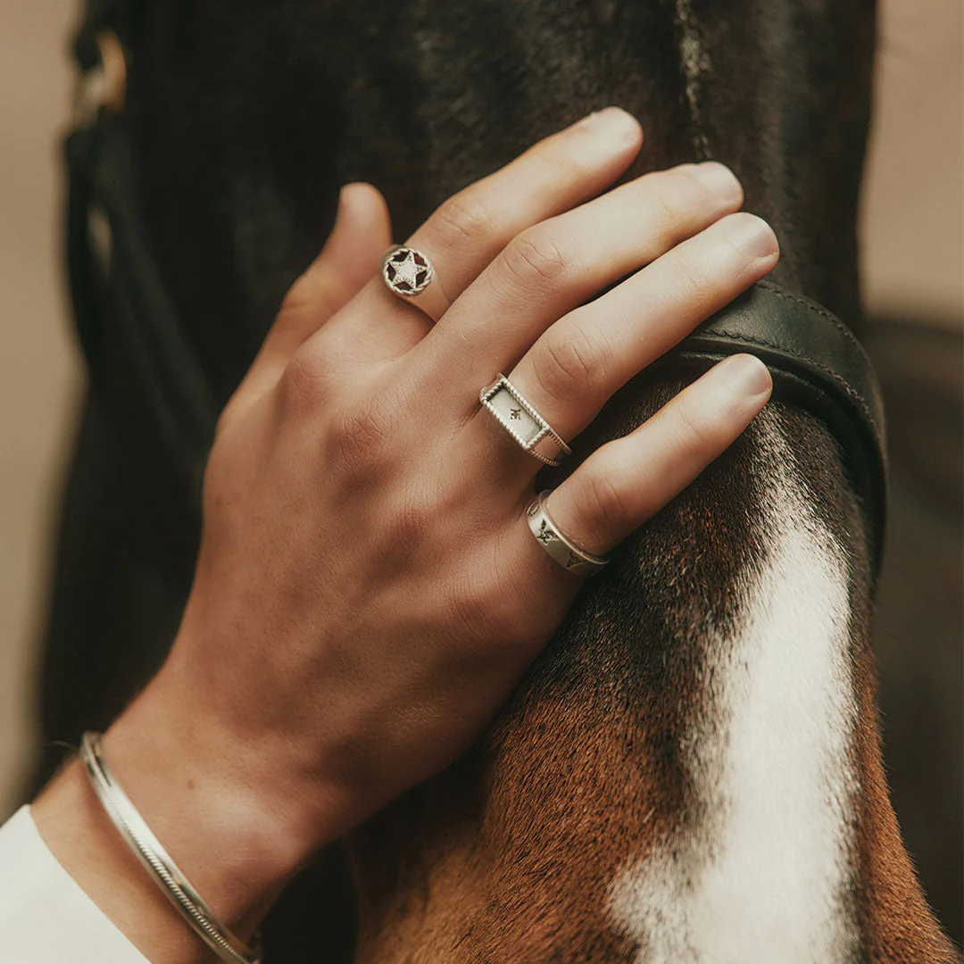 Silver Wild West Ring - Image 4