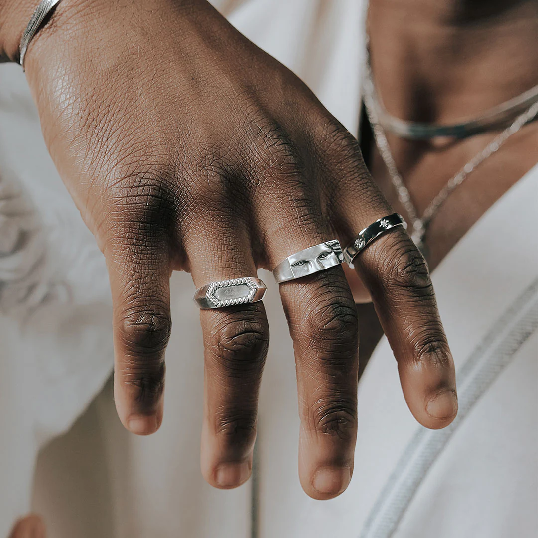 Silver Zeus Ring - Image 7